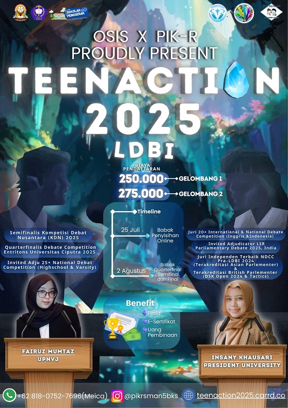 Registrasi TEENACTION 2025: Rise & Speak!