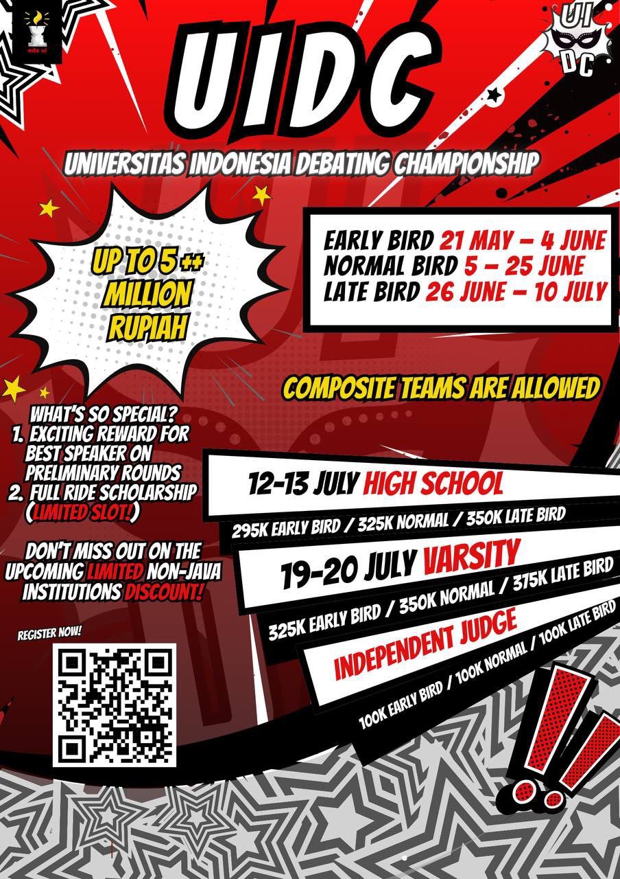 Segera Daftar! Early Bird UIDC 2025 Kini Resmi Dibuka