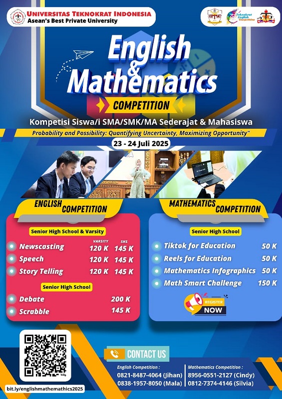 Teknokrat English Competition 2025 Is Back!