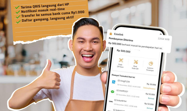 QRIS Ezeelink – Pembayaran Digital All in One untuk Transaksi Online