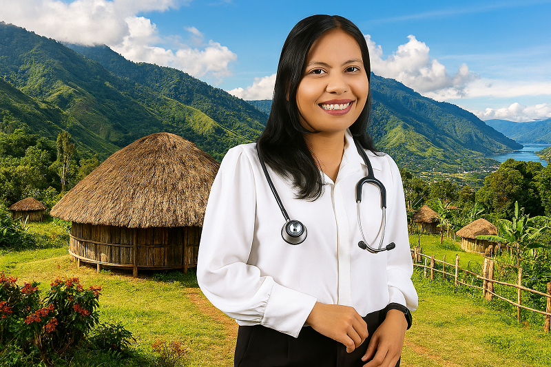 Mengabdi Tanpa Pamrih di Ujung Negeri