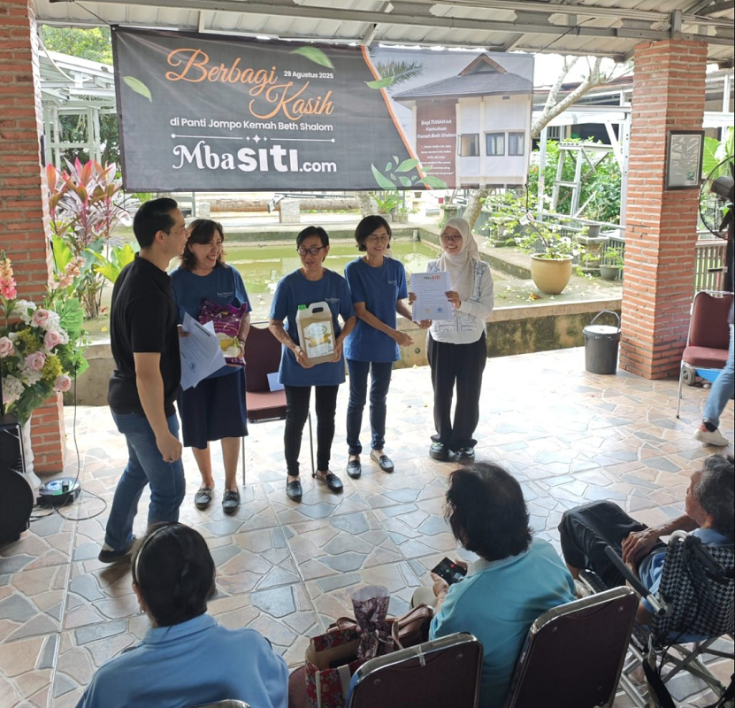 Dalam Rangka Ultah RI ke 80, Mbasiticom Gelar Bakti Sosial