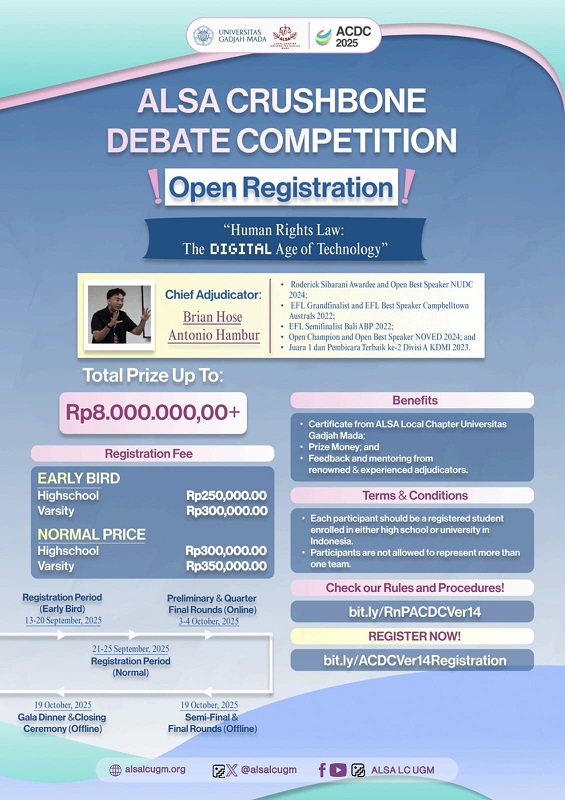 ALSA Crushbone Debate Competition 2025