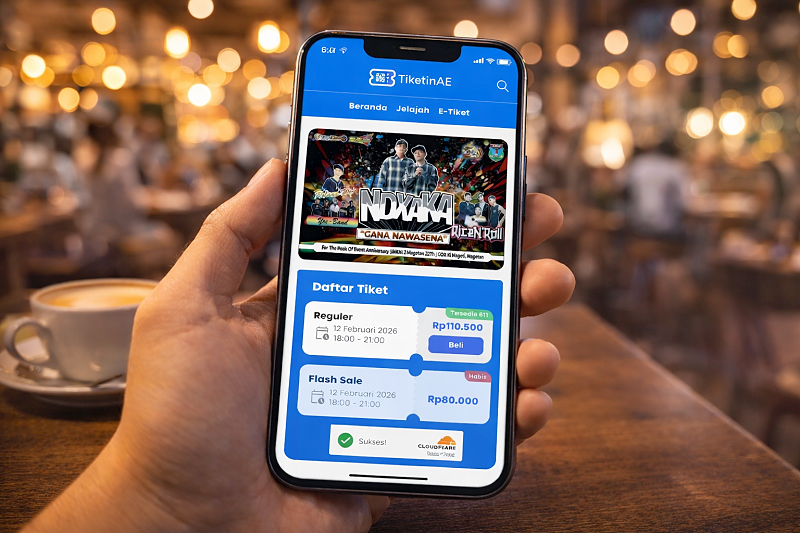 Pengalaman Masuk Event Lebih Cepat dengan Sistem Ticketing Digital