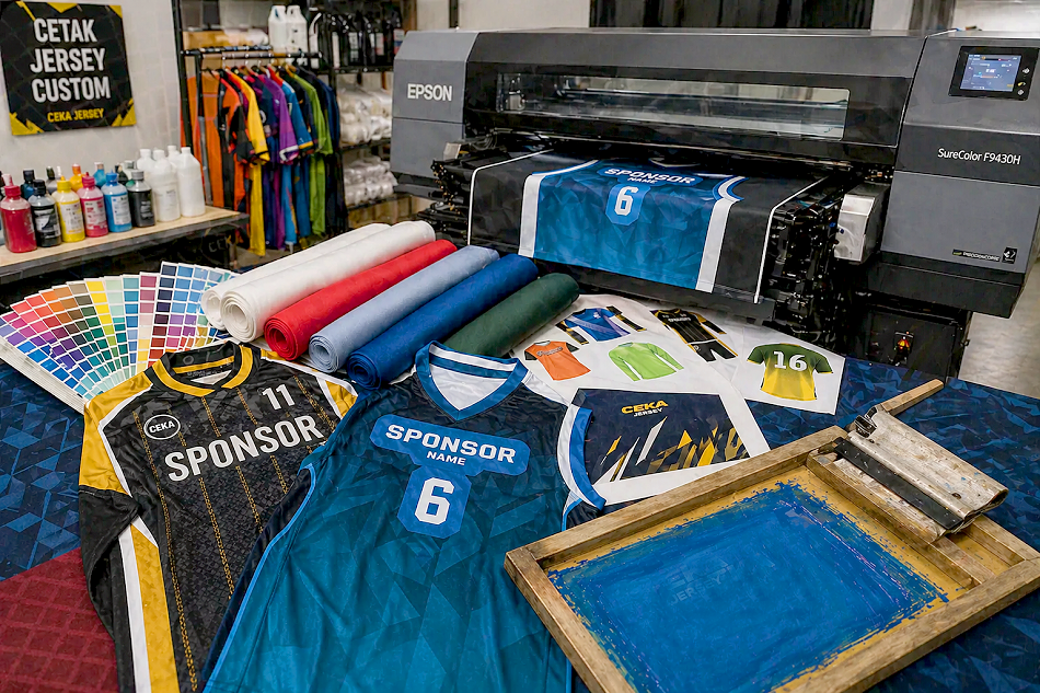 Cara Memulai Usaha Konveksi Jersey Olahraga Custom dari Rumah