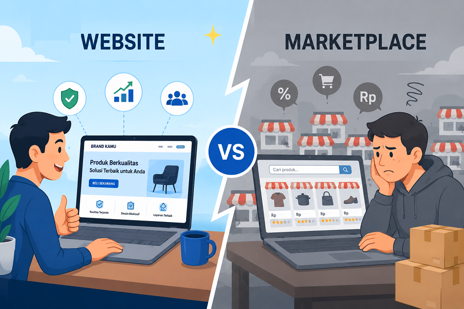 Website vs Marketplace: Mana yang Lebih Menguntungkan untuk Bisnis UMKM?