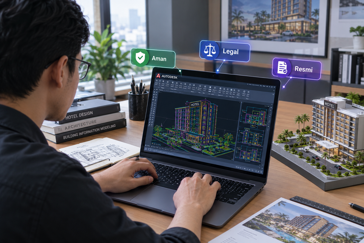 Bukan Sekedar Menggambar: Peran Software Autodesk dalam Workflow Proyek Modern